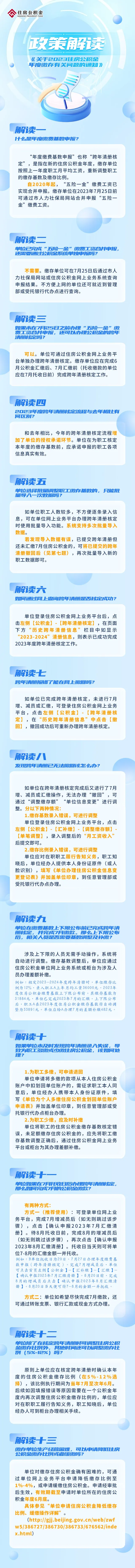 北京2023年度公积金缴存基数确定，政策